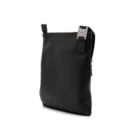 Gucci Leather Web Crossbody