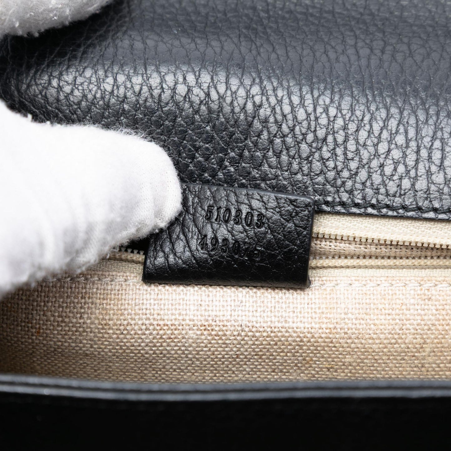 Gucci Medium Dollar Calfskin Interlocking G Crossbody