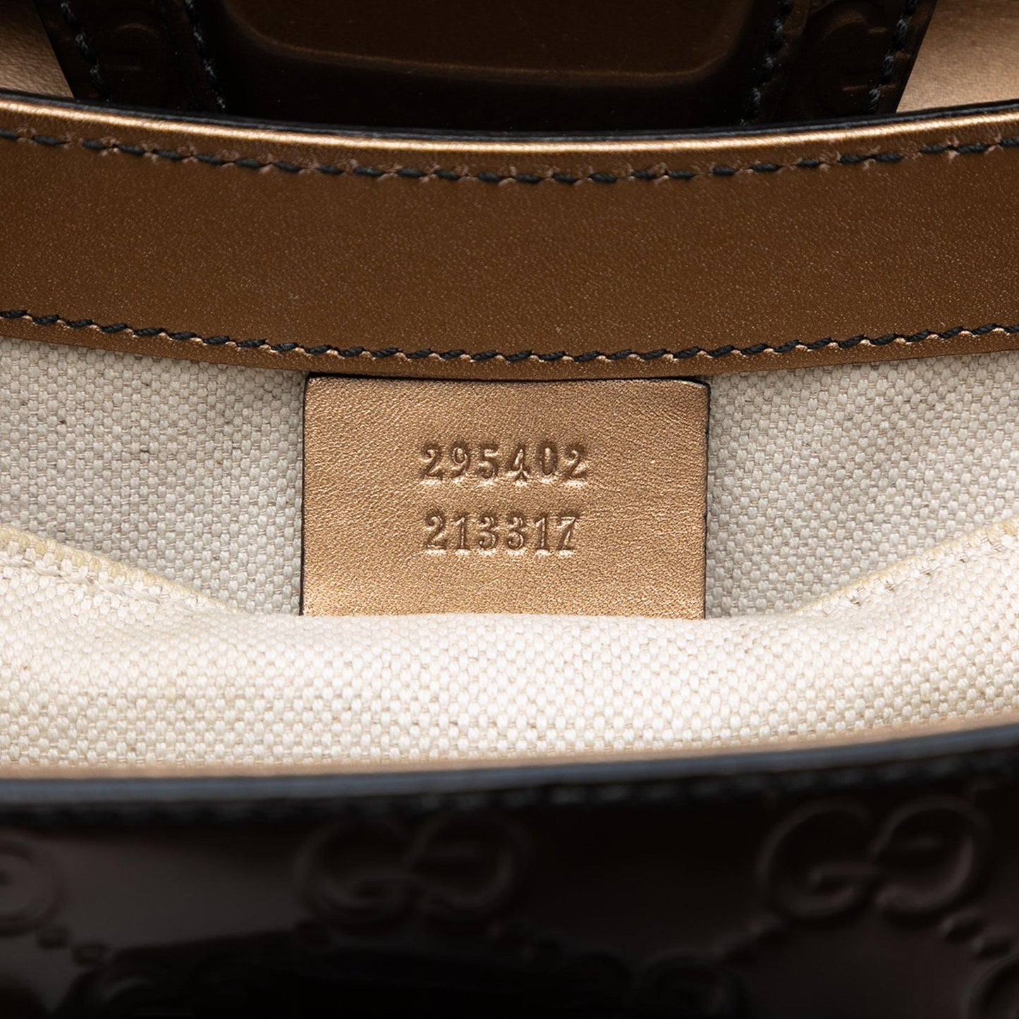 Gucci Medium Patent Guccissima Emily Shoulder Bag
