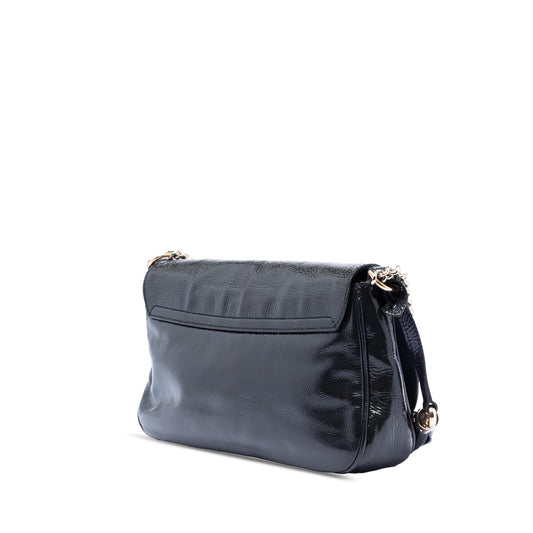 Gucci Medium Patent Soho Chain Flap Crossbody
