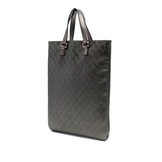 Gucci Metallic Guccissima Tote