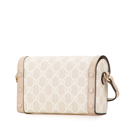 Gucci Mini GG Supreme Horsebit 1955 Crossbody