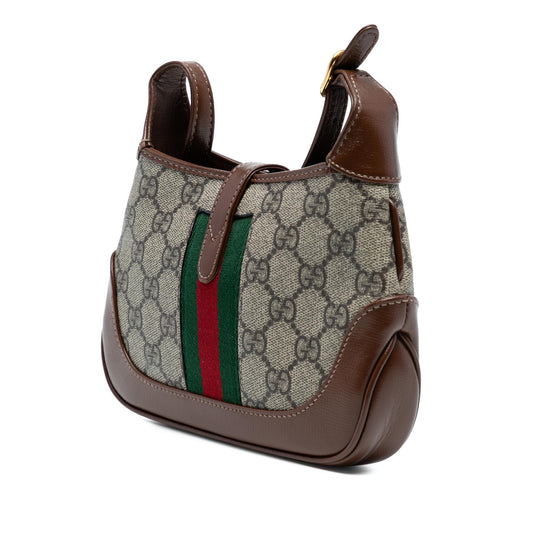 Gucci Mini GG Supreme Web Jackie 1961 Crossbody