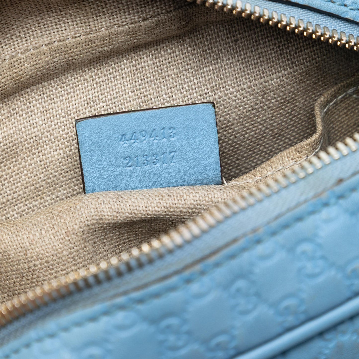 Gucci Mini Microguccissima Bree Crossbody