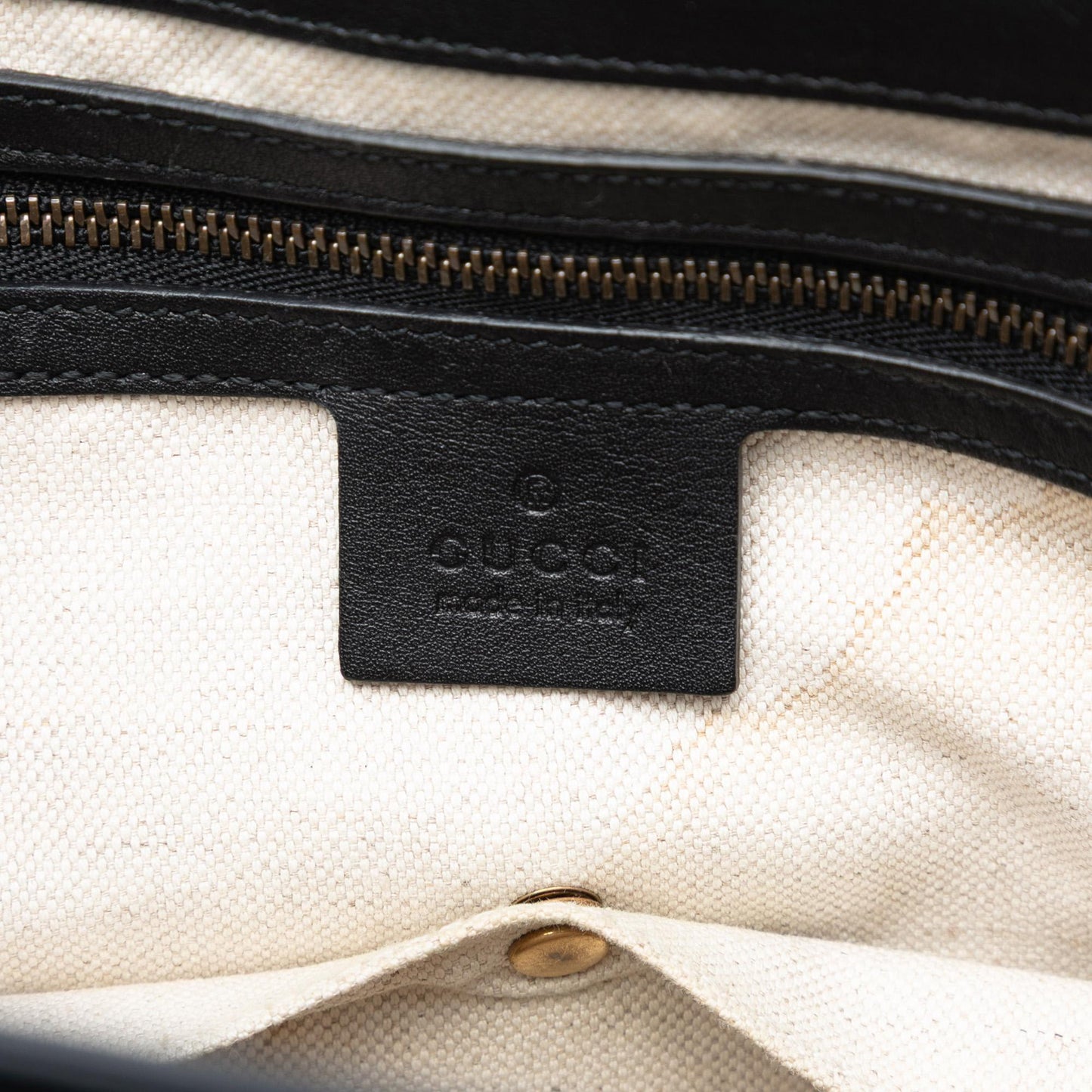 Gucci Patent Bright Bit Satchel