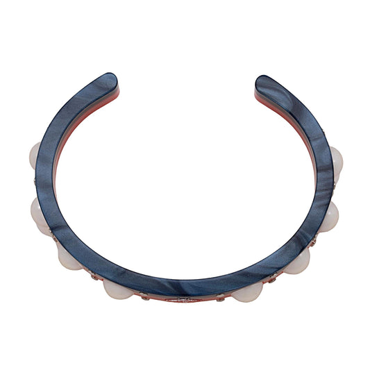 Gucci Resin Web Cuff Bracelet (SHF-E8d1X8)