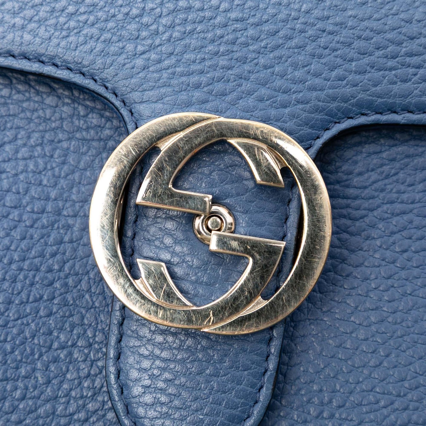 Gucci Small Dollar Calfskin Interlocking G Crossbody