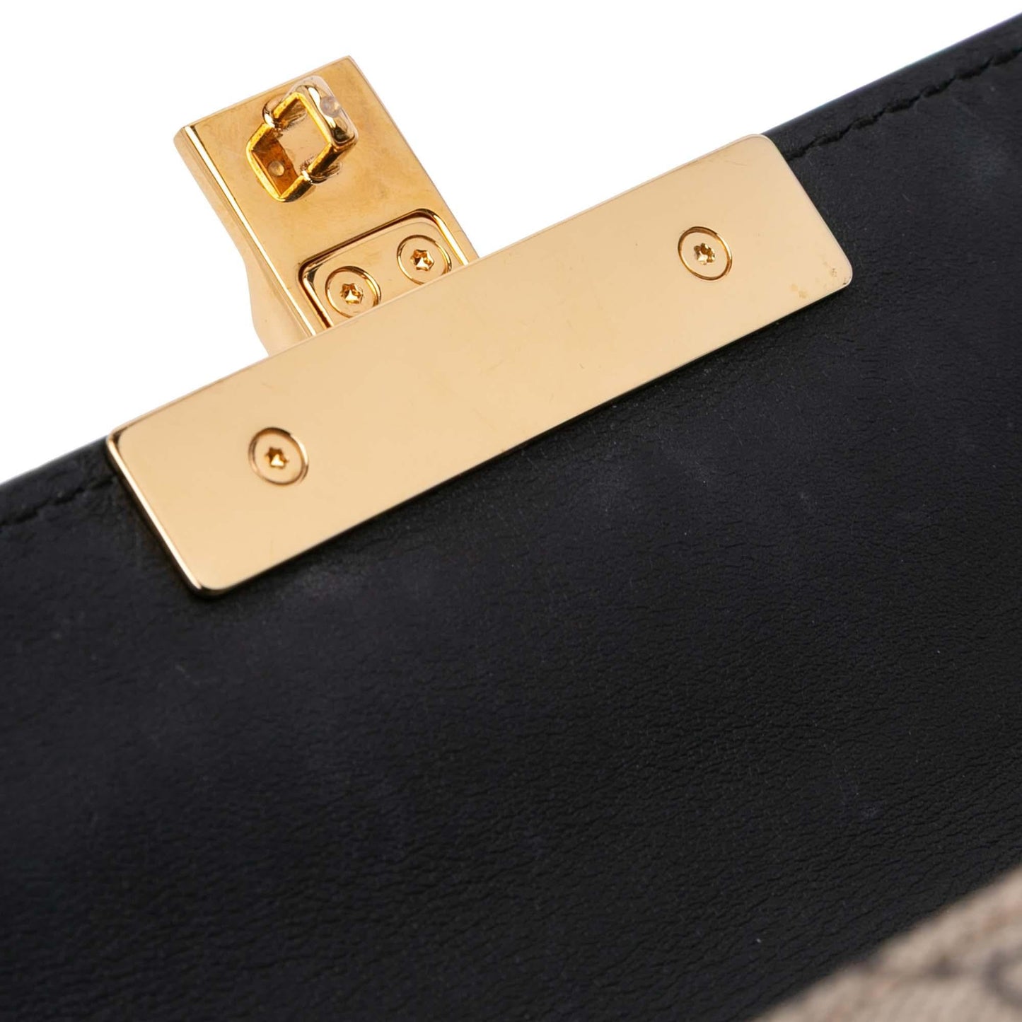 Gucci Small GG Supreme Padlock Crossbody