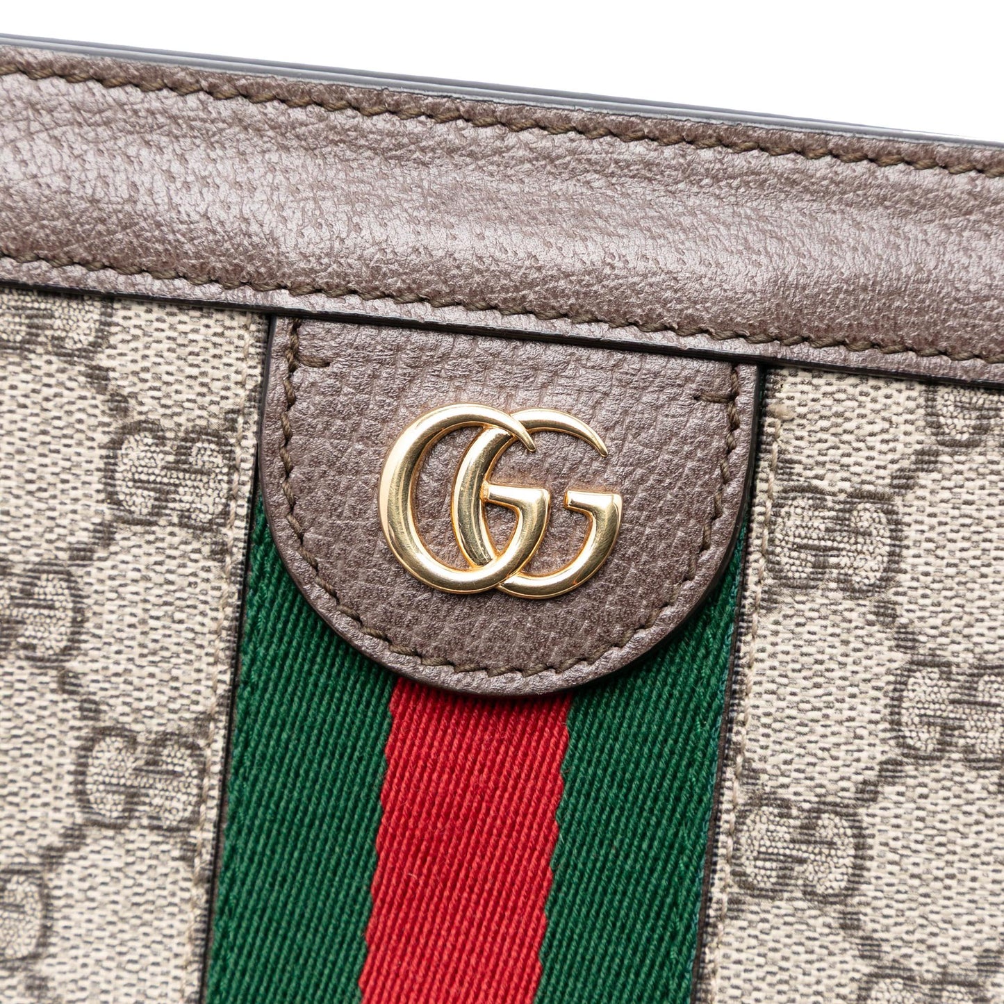 Gucci Small GG Supreme Web Ophidia Chain Crossbody