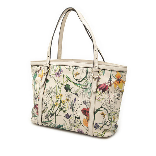 Gucci Small Leather Flora Nice Tote