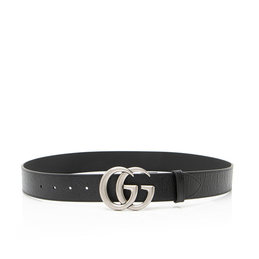 Gucci Textured Leather GG Marmont Belt - Size 38 / 95