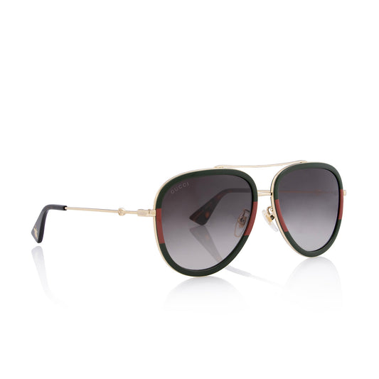 Gucci Web Aviator Sunglasses (SHF-22587)