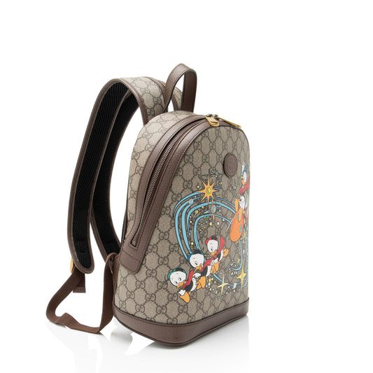 Gucci x Disney GG Supreme Donald Duck Small Backpack