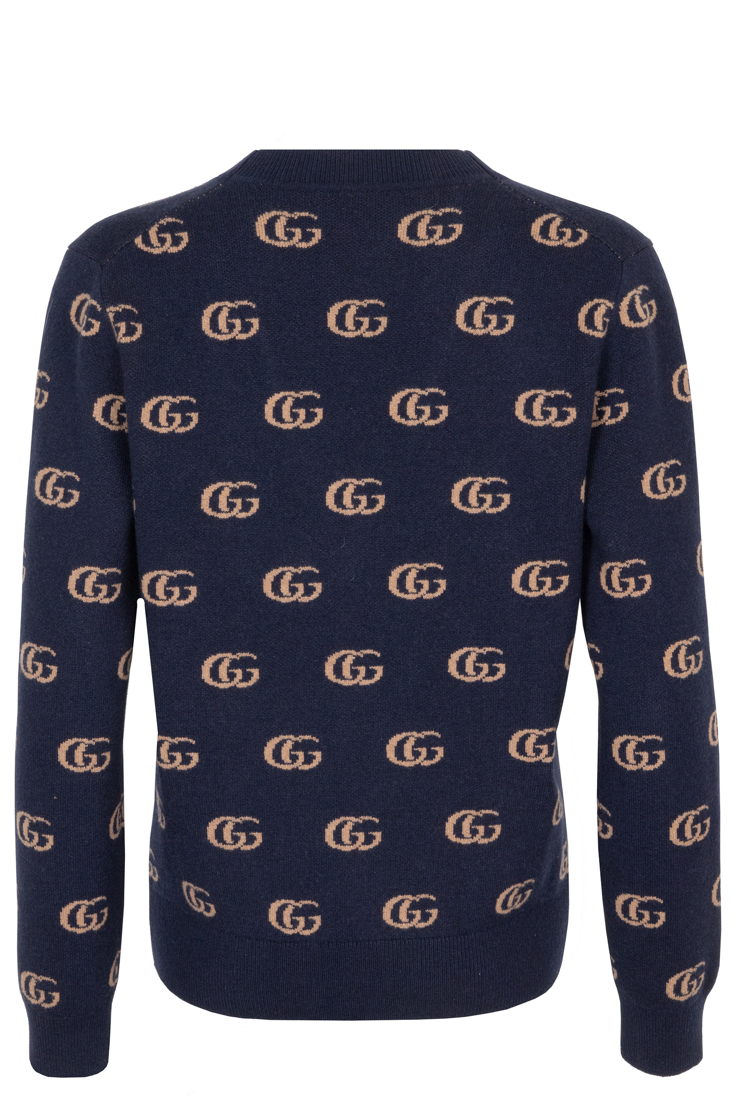 Luxury Gucci Trending 2025 GG Cardigan Navy Cashmere