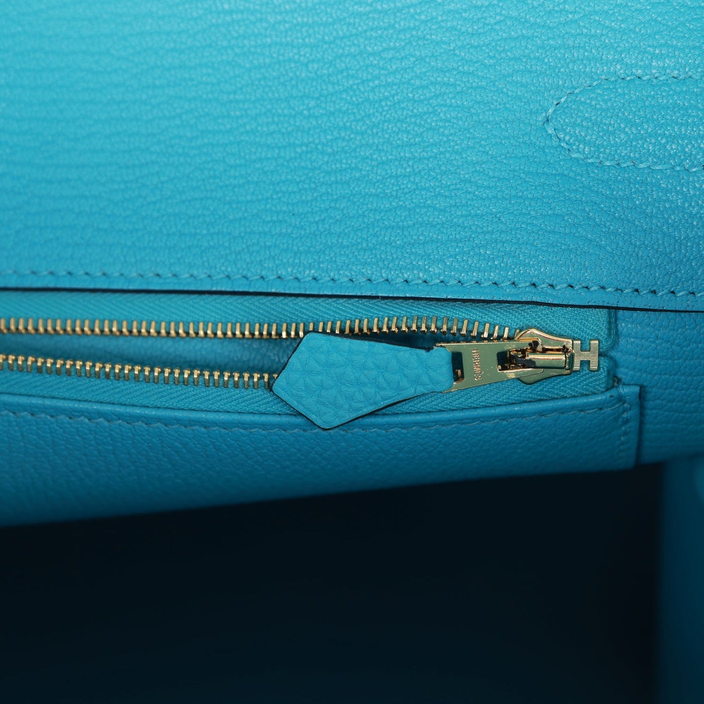 Luxury Hermes Birkin 35 Bleu de Nord Togo Goldhardware