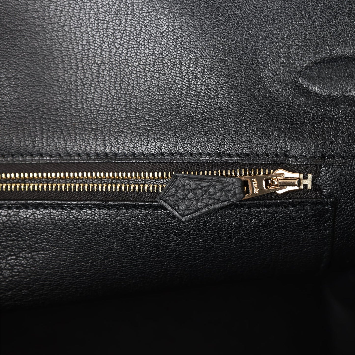 Luxury Hermes Birkin 35 Black Togo Rose Gold Hardware