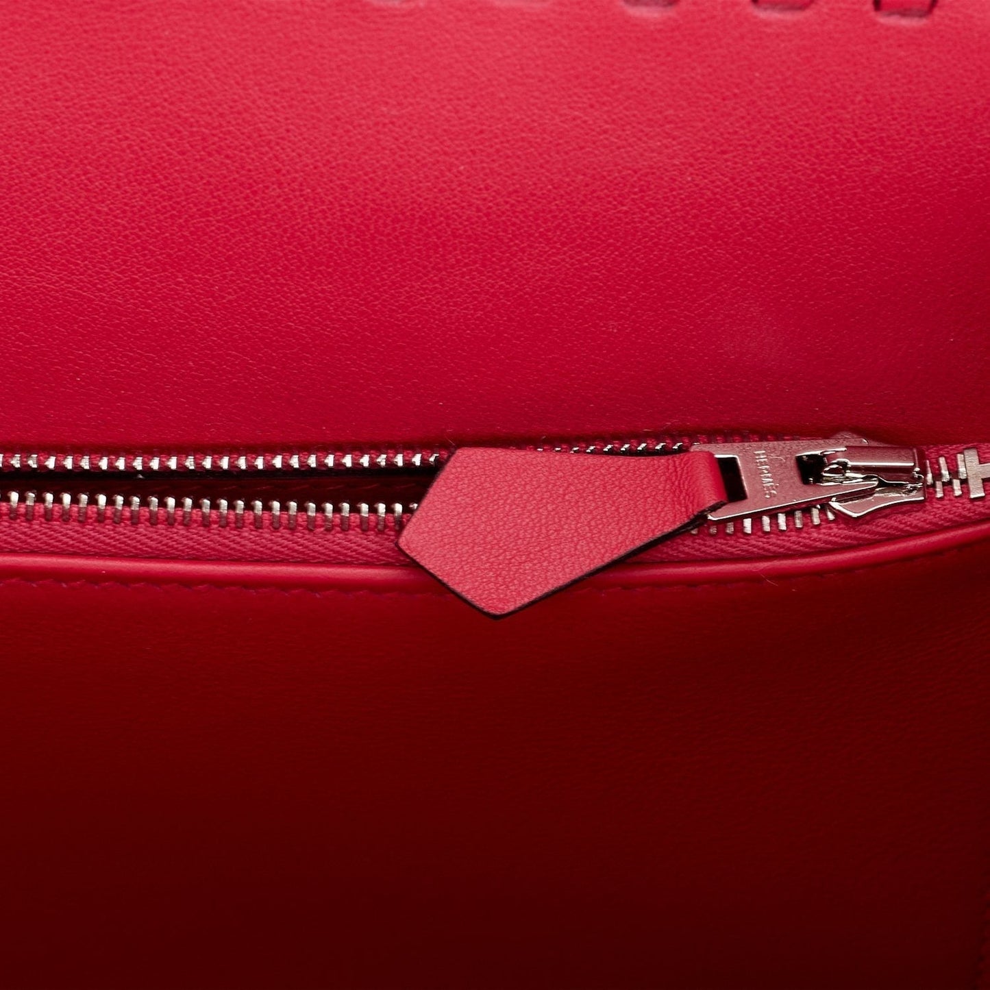 Luxury Hermes Picnic Sellier Birkin 25 Framboise Swift Palladium Hardware