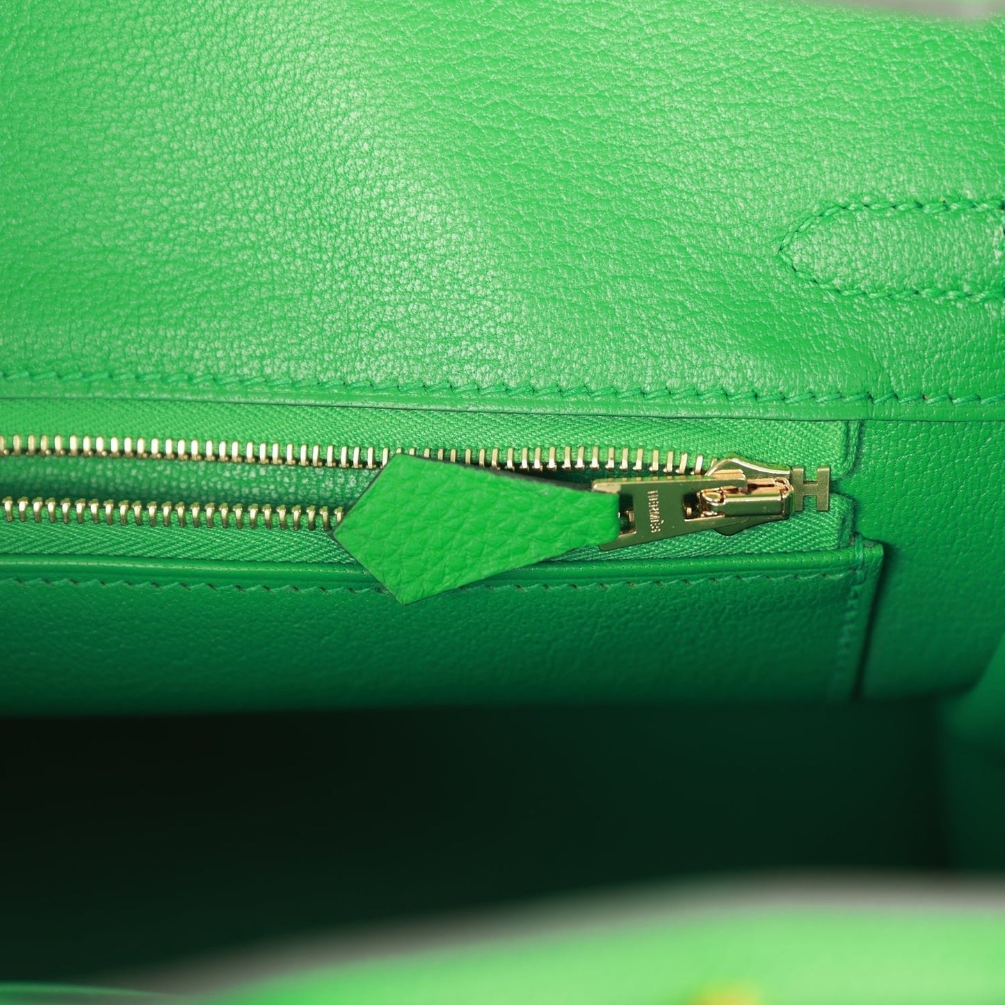 Luxury Hermes Birkin 25 Bambou Togo Gold Hardware