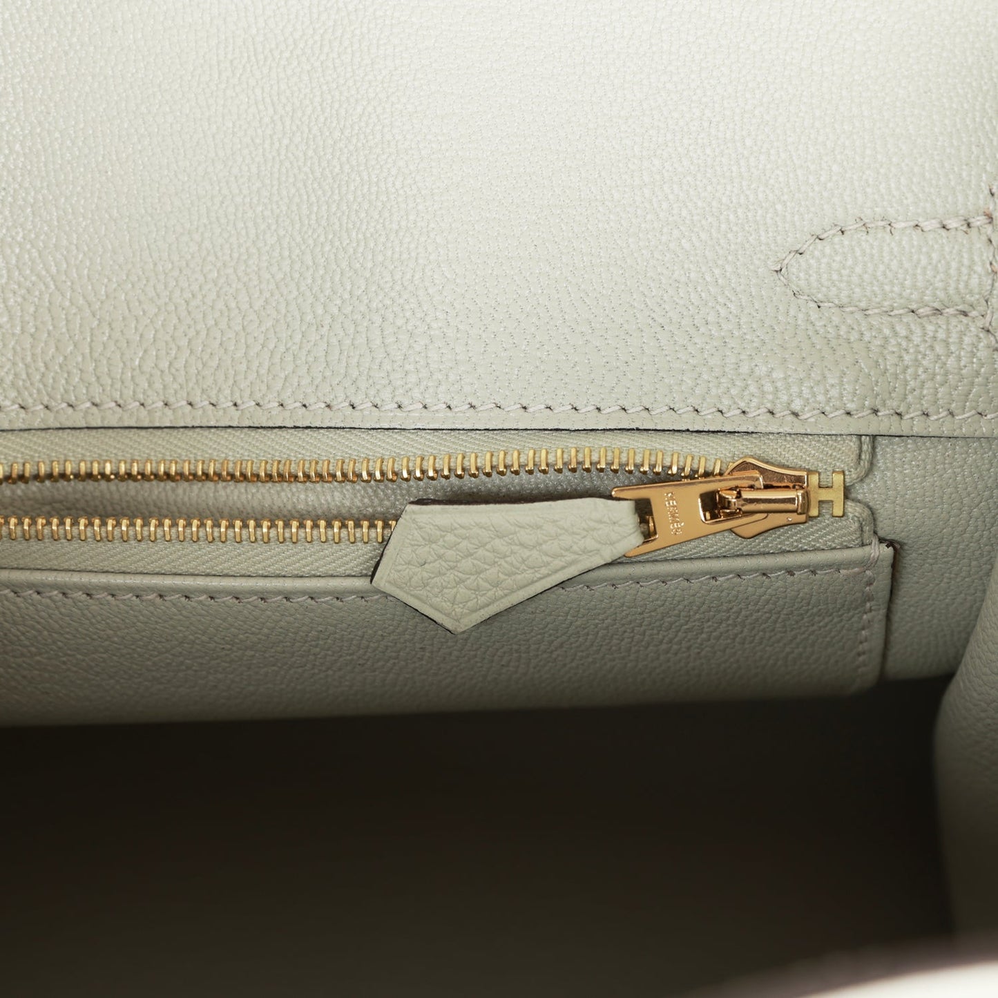 Luxury Hermes Birkin 25 Gris Neve Togo Gold Hardware