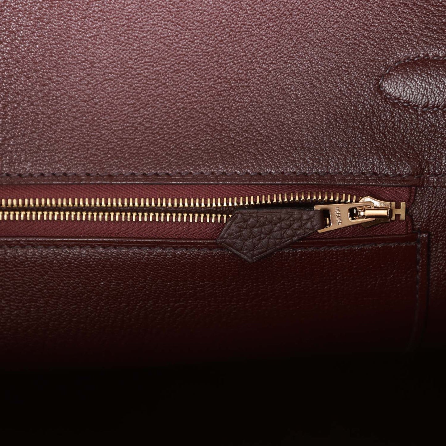 Luxury Hermes Birkin 35 Rouge Sellier Clemence Gold Hardware