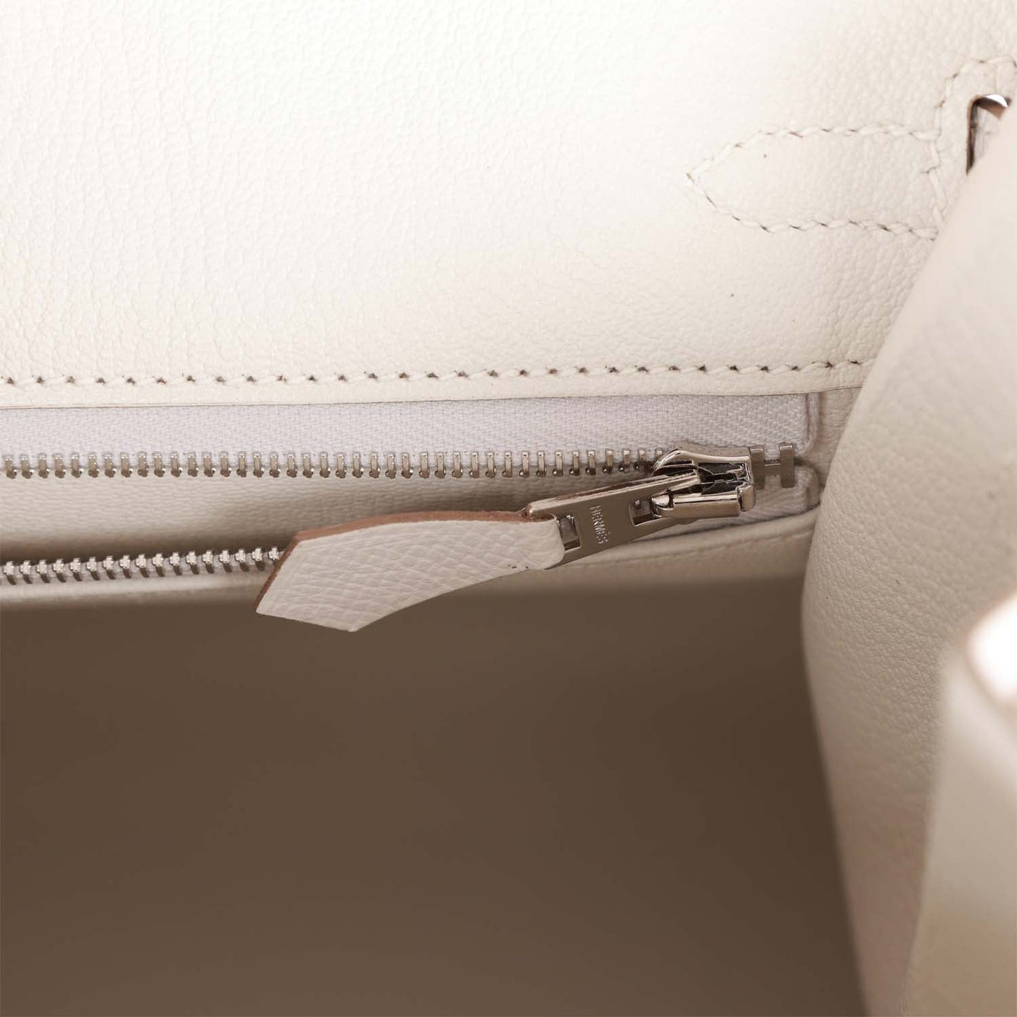 Luxury Hermes Birkin Sellier 25 Gris Pale Epsom Palladium Hardware