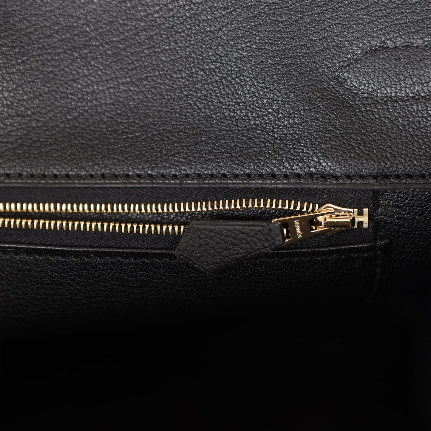 Luxury Hermes Birkin 35 Black Togo Gold Hardware