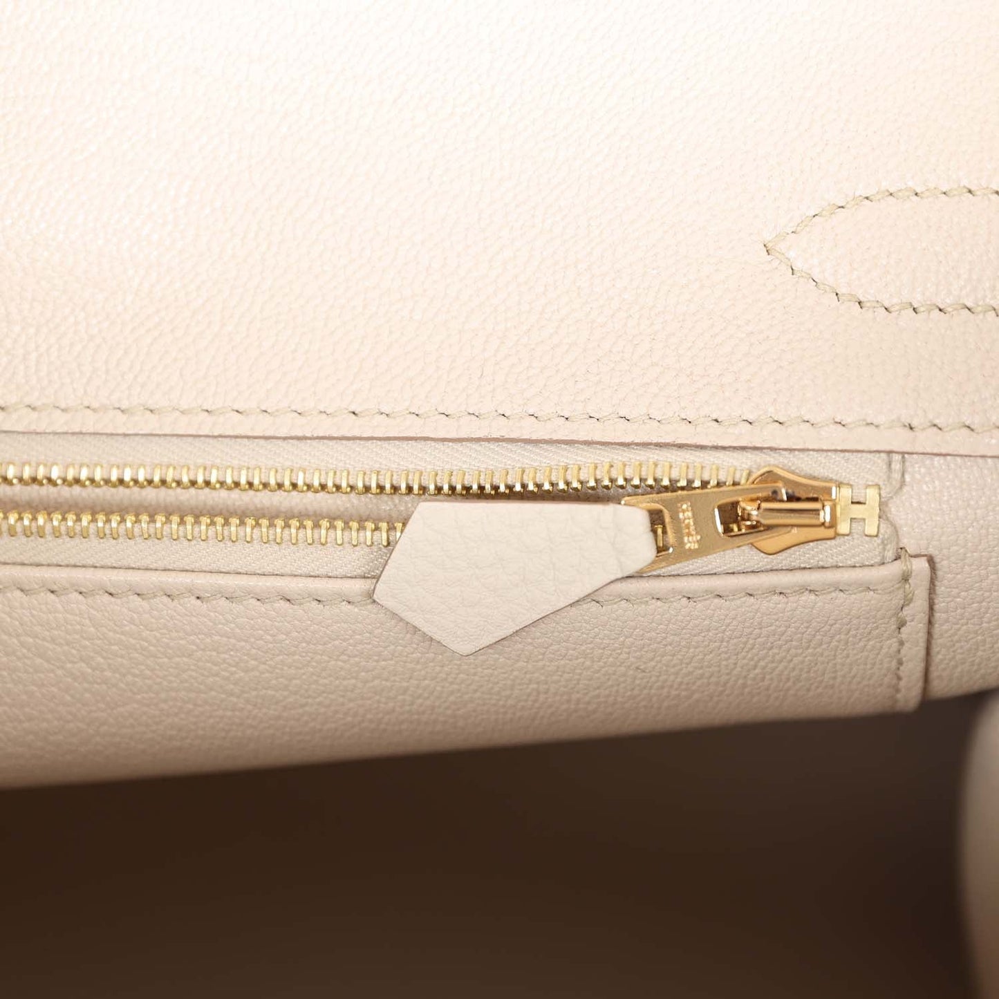 Luxury Hermes Birkin 30 Beton Togo Gold Hardware