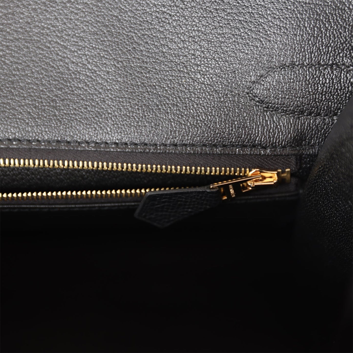 Luxury Hermes Birkin Sellier 30 Black Epsom Gold Hardware