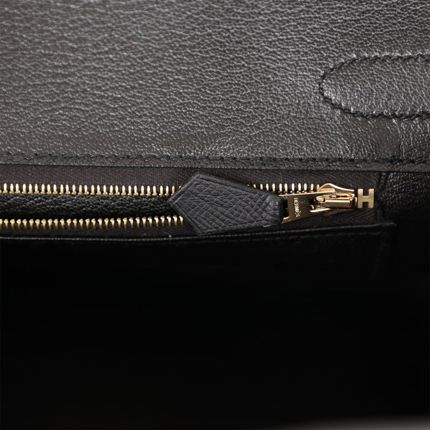 Luxury Hermes Birkin 30 Black Epsom Gold Hardware