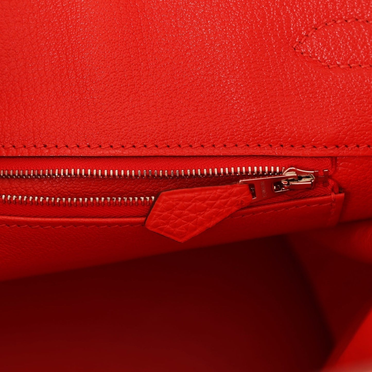 Top Quality Luxury Hermes Birkin 35 Rouge Tomate Togo Palladium Hardware
