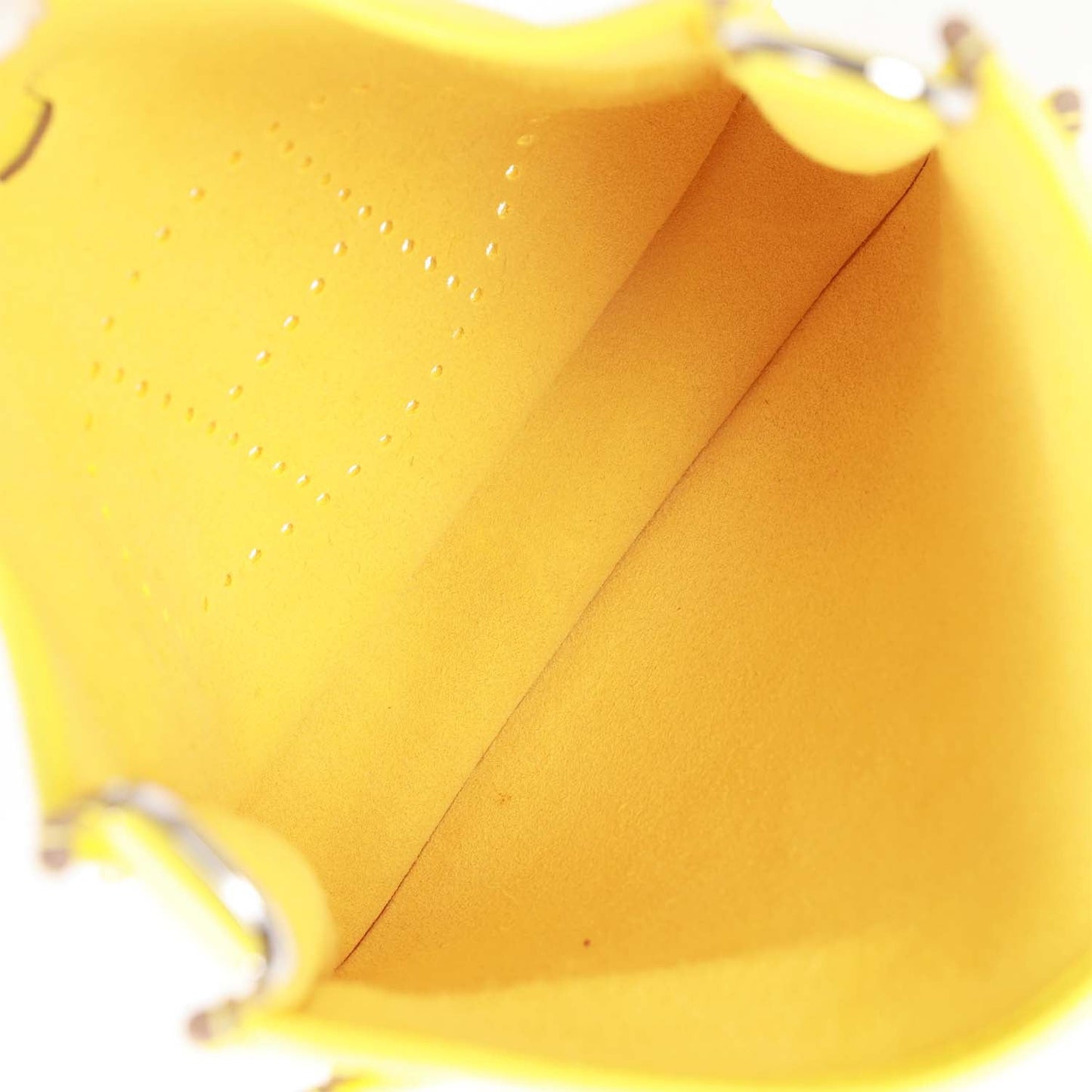 Luxury Hermes Evelyne III PM Lime Clemence Palladium Hardware