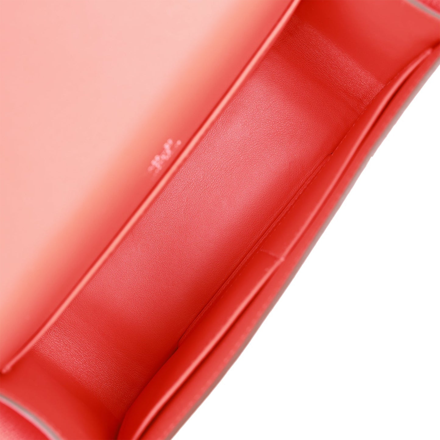 Luxury Hermes Geta Capucine Chevre Palladium Hardware