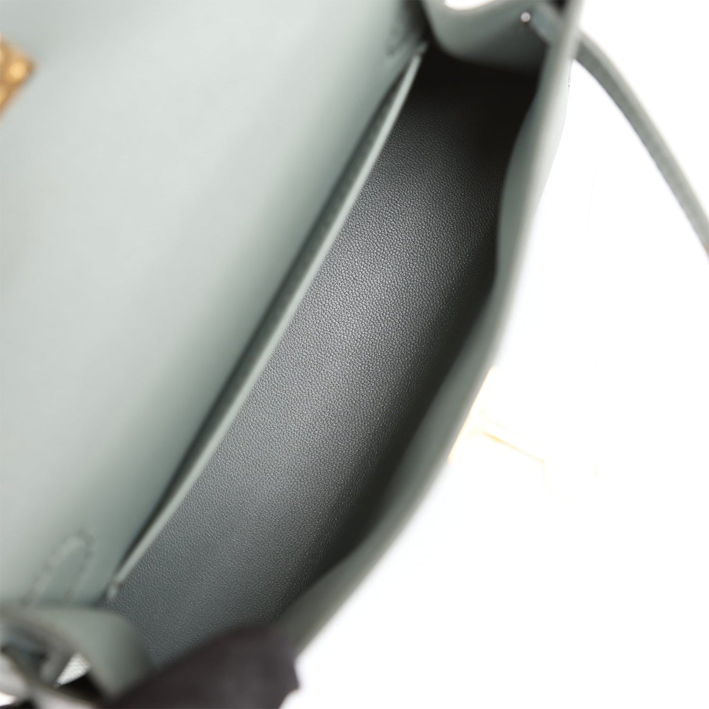 Luxury Hermes Kelly Sellier 20 Vert Amande Epsom Gold Hardware