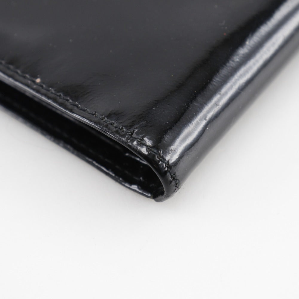 Chanel Coco Mark Patent Leather Wallet