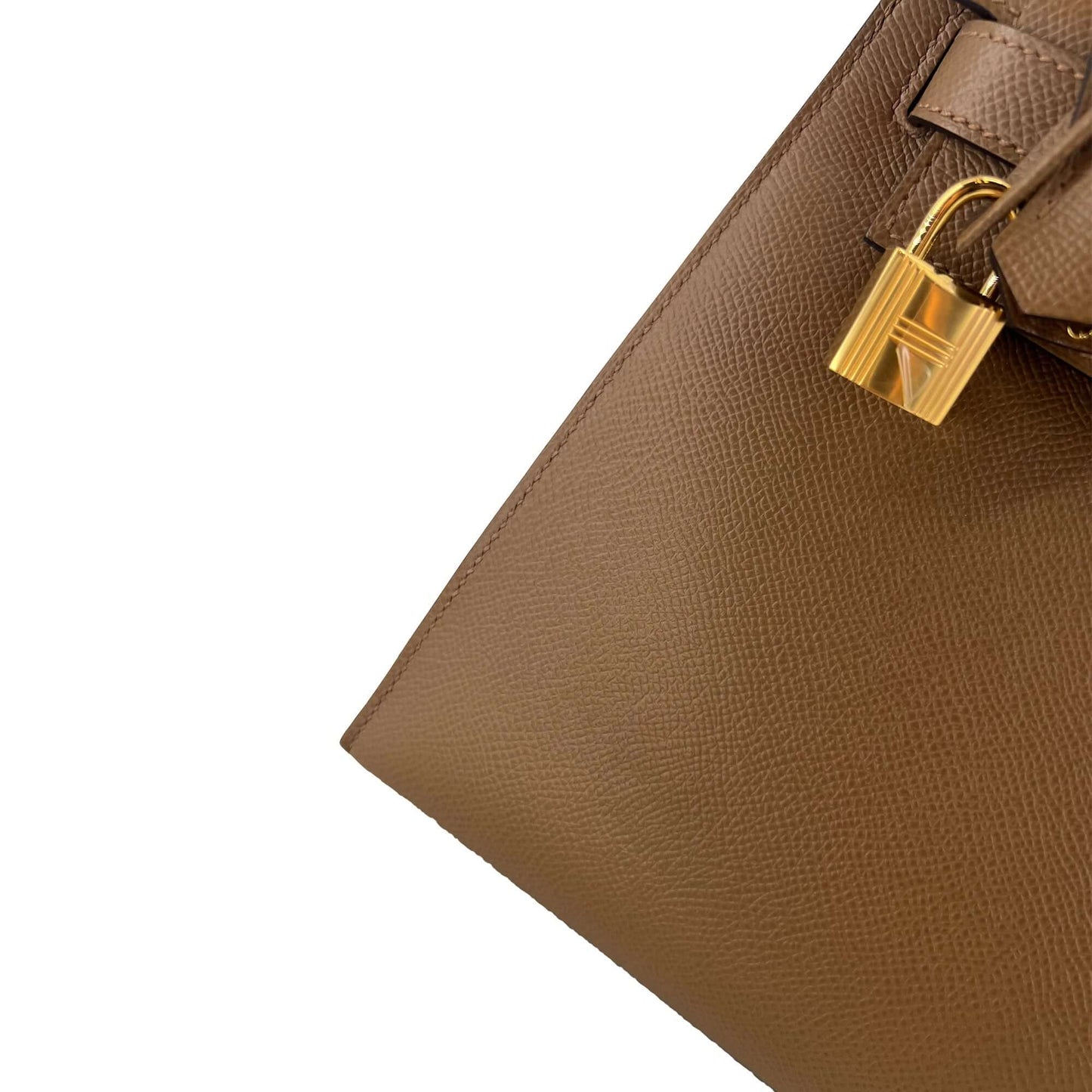 Top Quality Luxury Hermes Kelly Alezan Epsom leather designer bag K28 GHW
