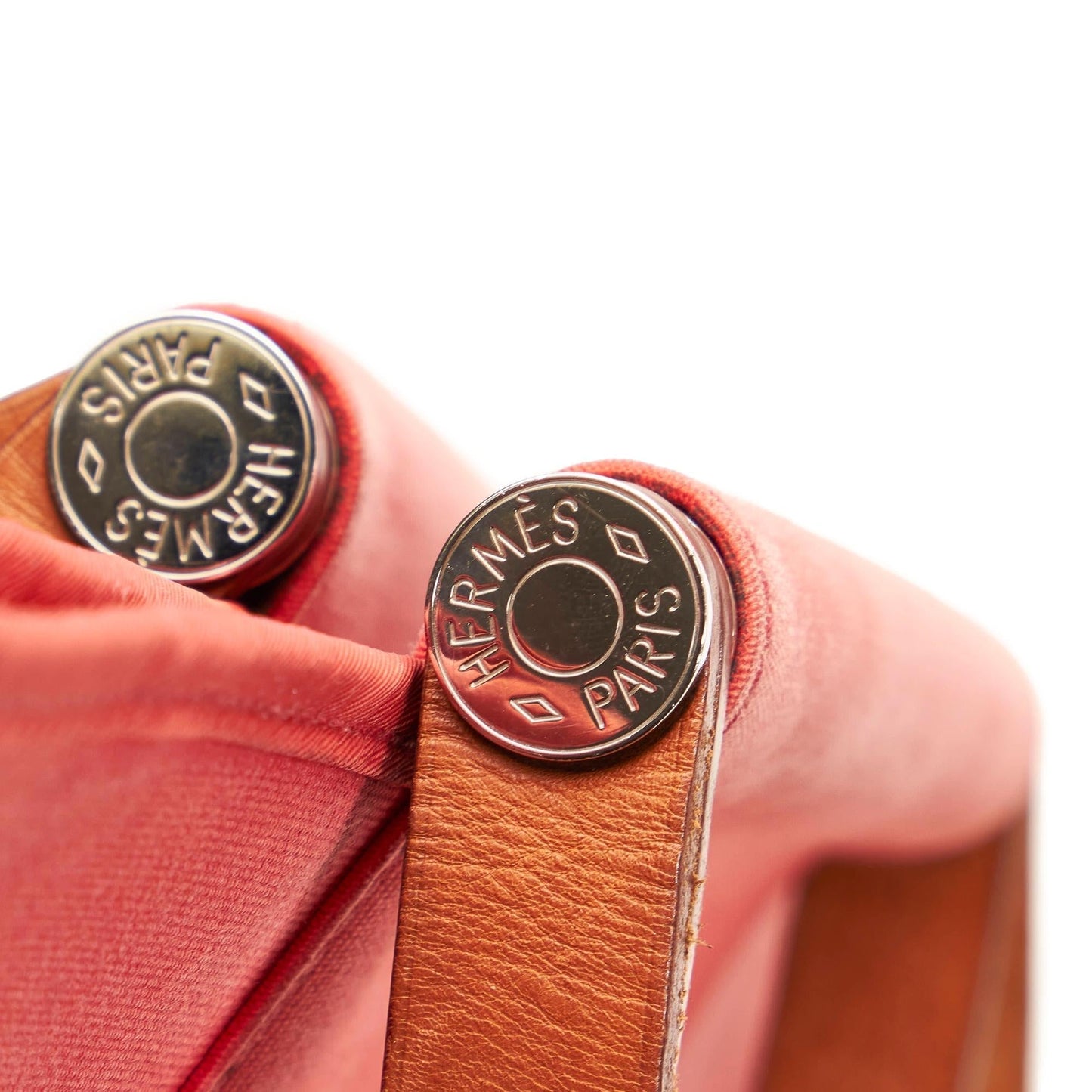 Luxury Hermes Cabag Canvas Satchel (SHG-32211)