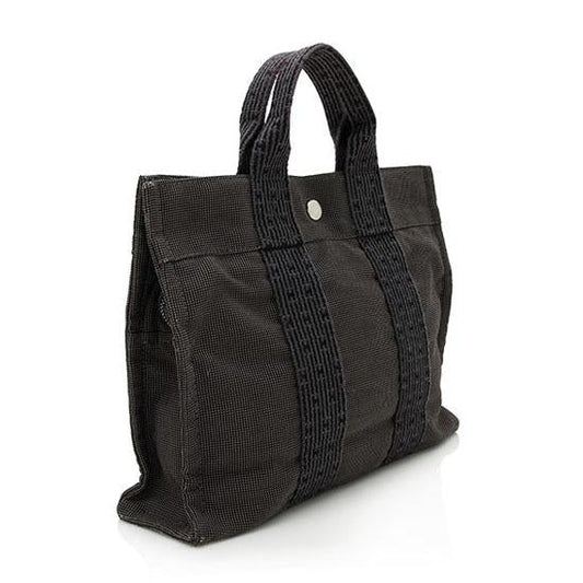 Luxury Hermes Canvas Herline PM Tote