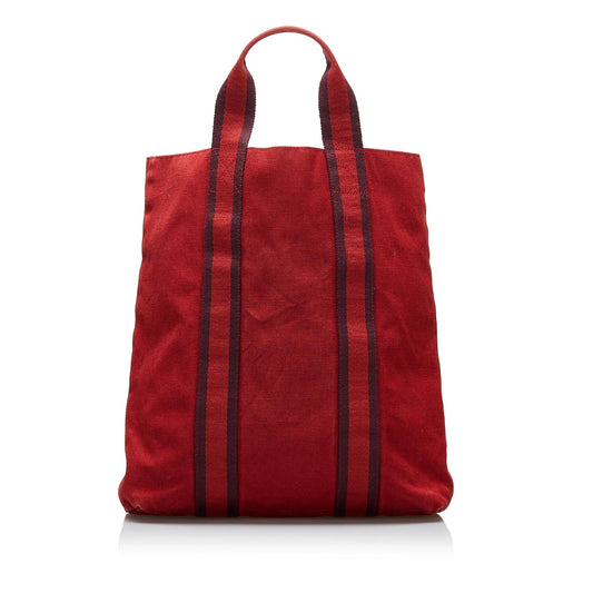 Luxury Hermes Fourre Tout Cabas (SHG-tnp7fm)