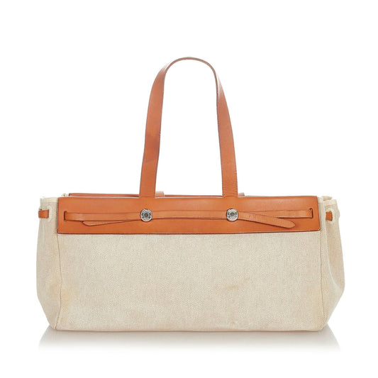 Luxury Hermes Herbag Cabas MM (SHG-22942)