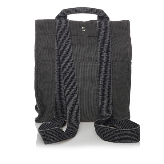 Luxury Hermes Herline Canvas Backpack PM (SHG-30026)