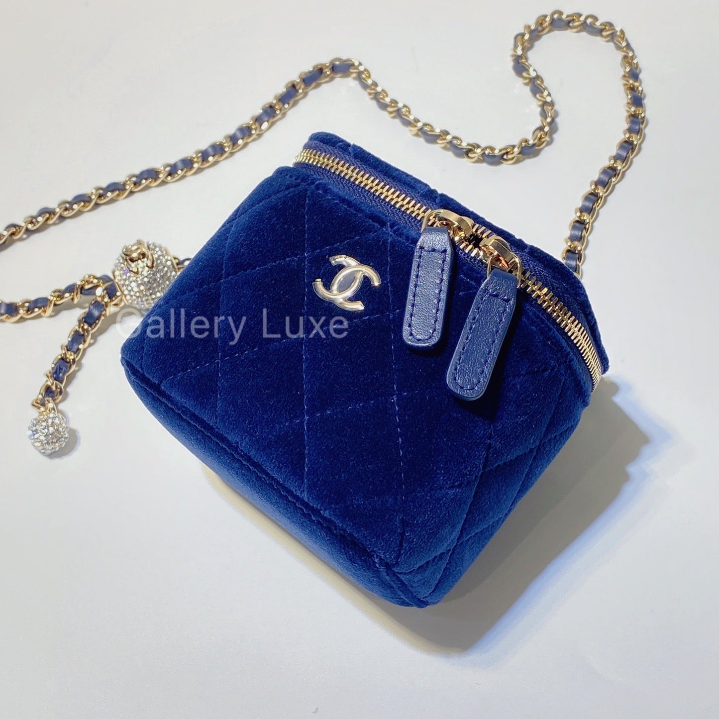 No.2785-Chanel Pearl Crush Clutch With Chain (Brand New / 全新)