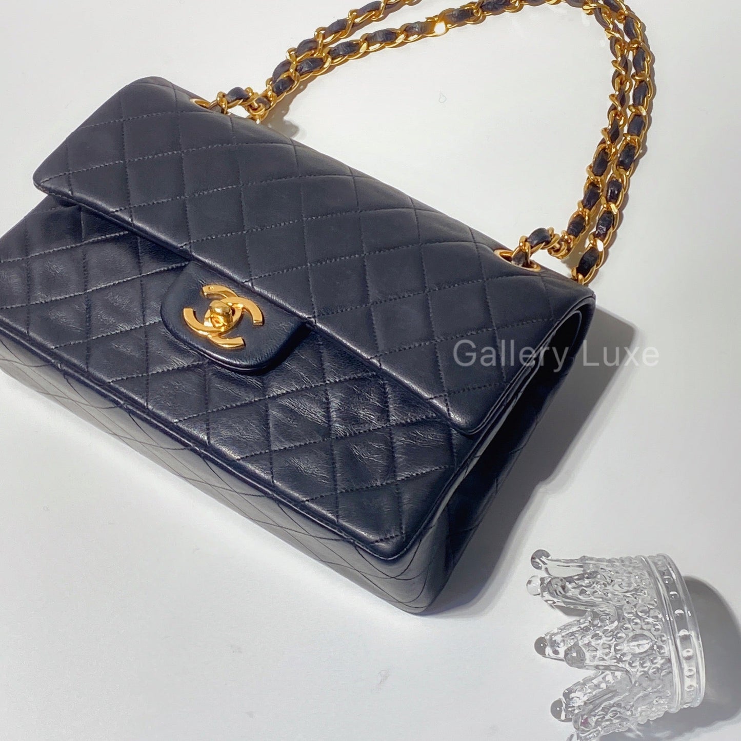 No.2497-Chanel Vintage Lambskin Classic Flap 23cm
