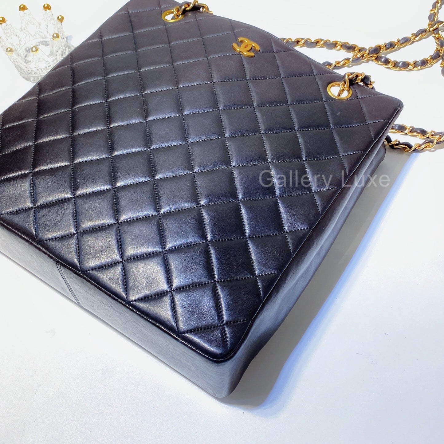 No.2818-Chanel Vintage Lambskin Tote Bag