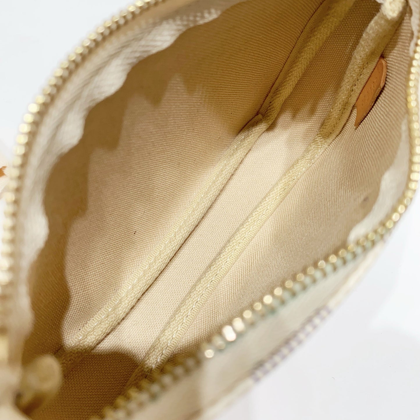 No.4210-Louis Vuitton Christmas Animation Pochette Damier Azur Mini