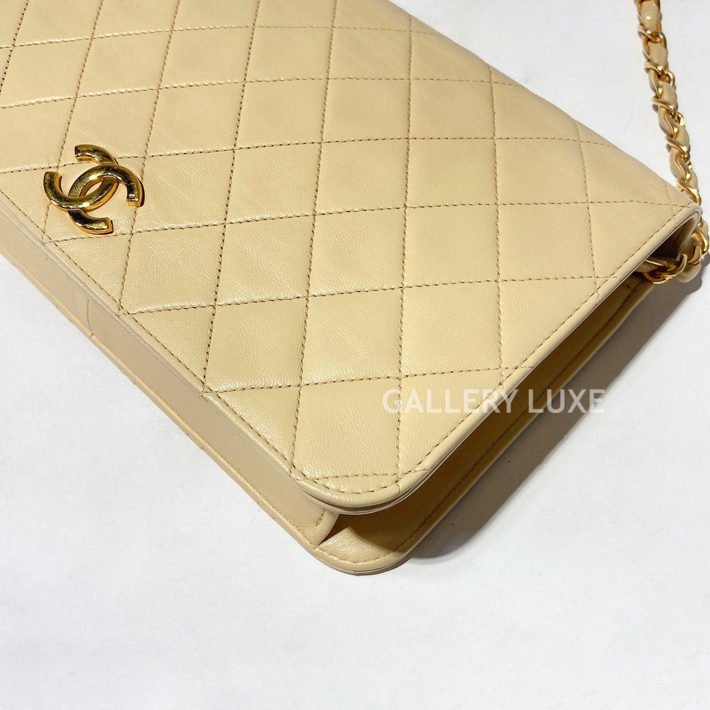 No.2308-Chanel Vintage Lambskin Flap Bag