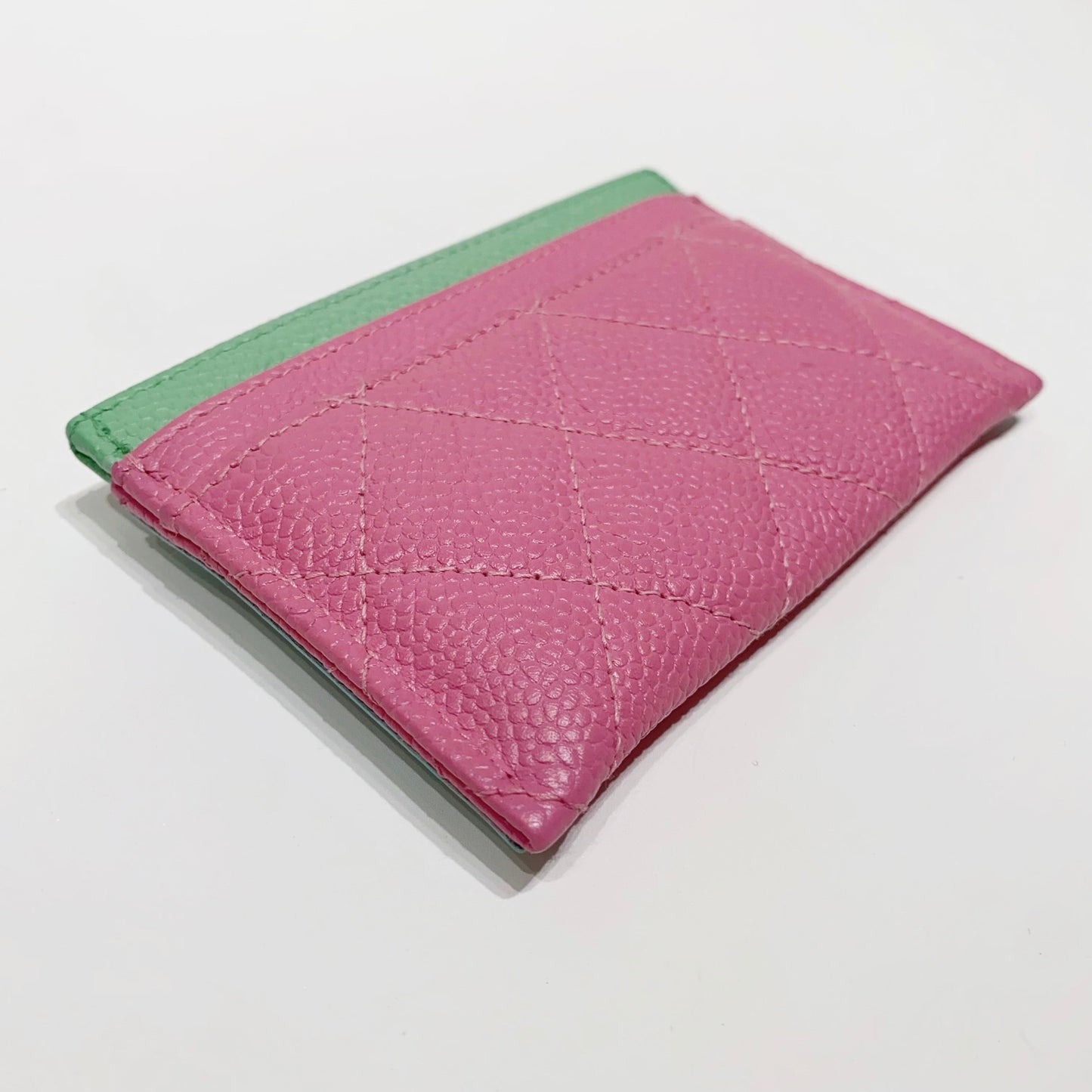 No.4218-Chanel CC Filigree Card Holder