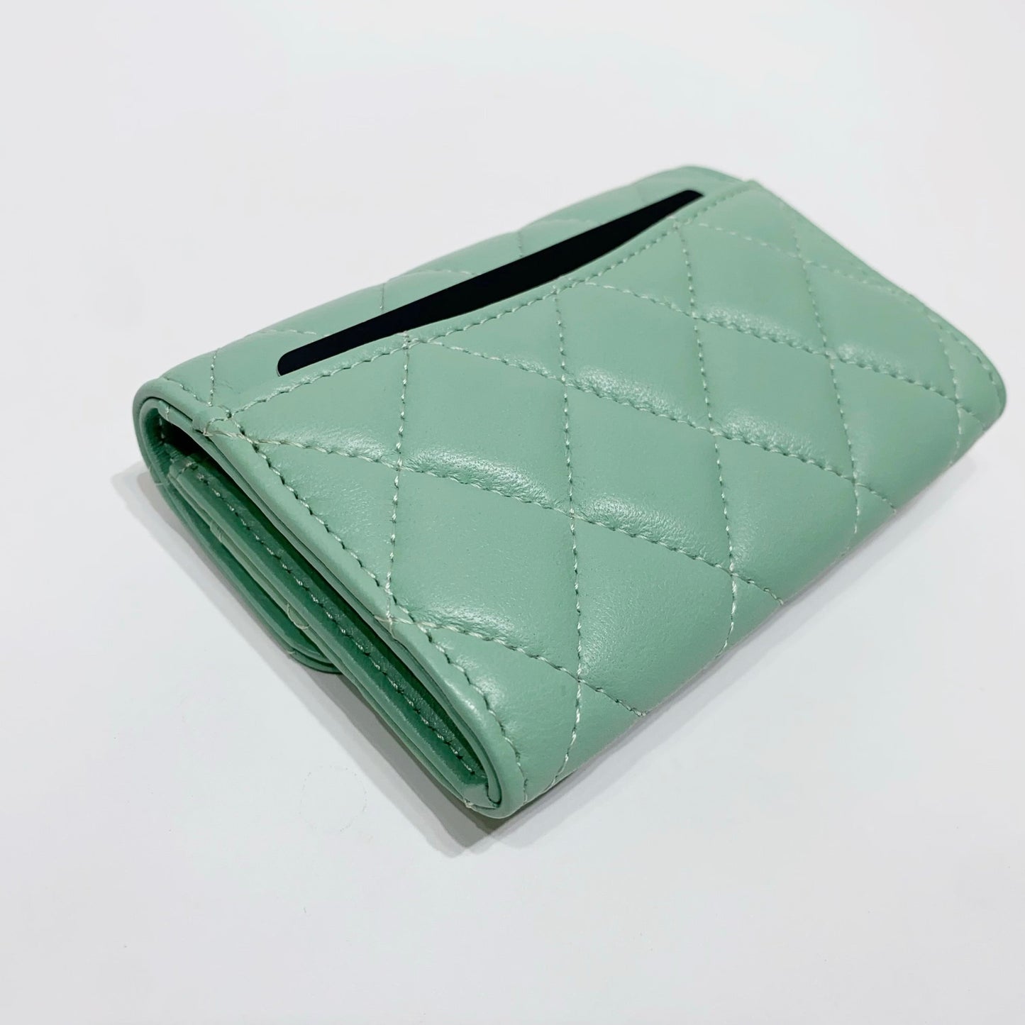 No.001648-1-Chanel Timeless Classic Card Holder (Unused / 未使用品)
