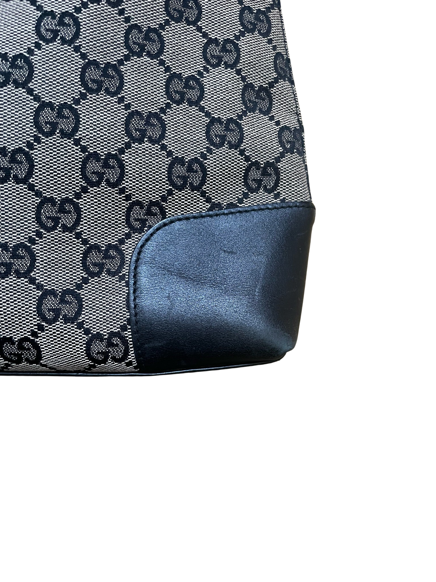 Luxury Gucci Black Beige shoulder bag