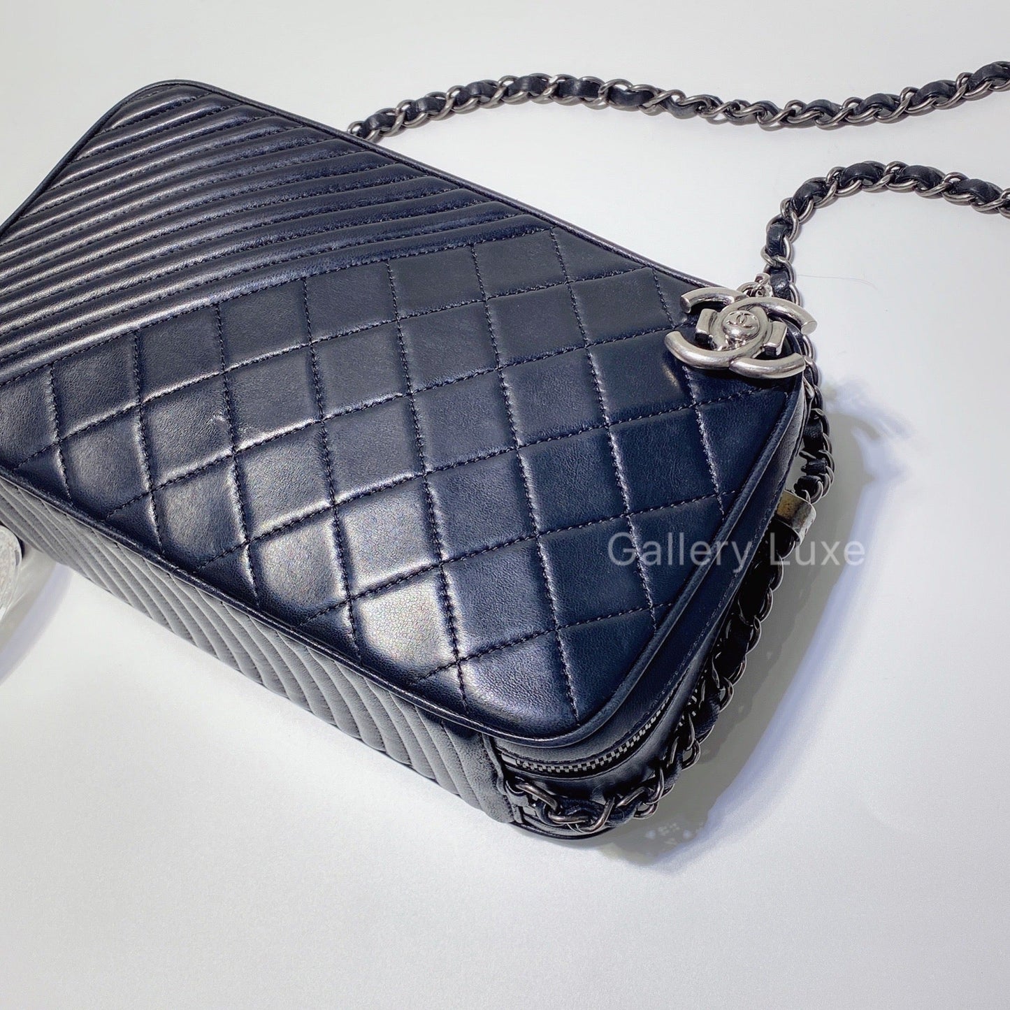 No.2534-Chanel Lambskin Coco Boy Camera Bag