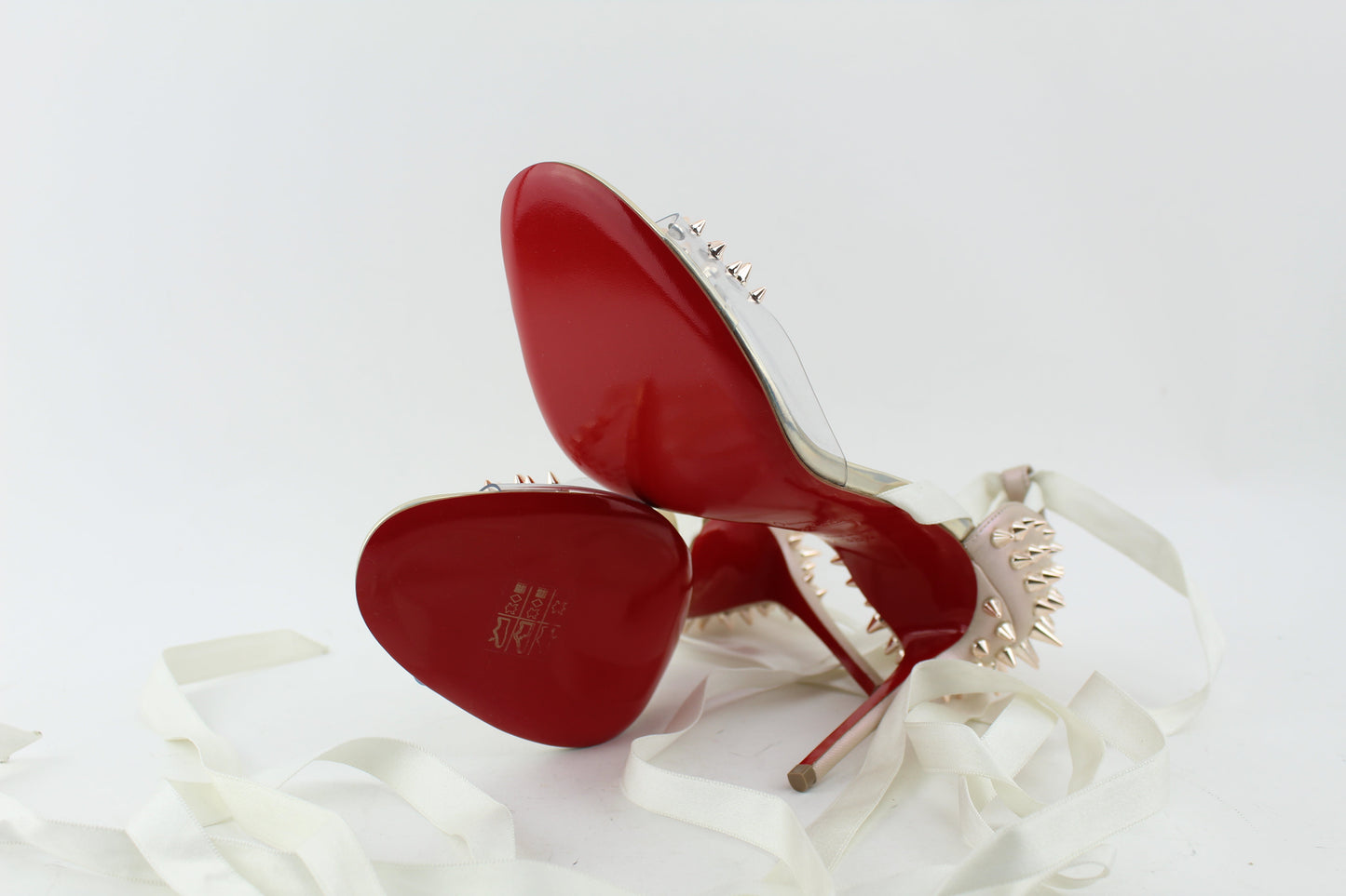 CHRISTIAN LOUBOUTIN BARBARISSIMA 100MM SIZE 38.5